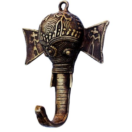Elephant Brass Hooks