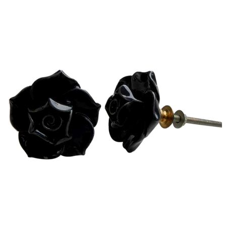 Black Rose Knob