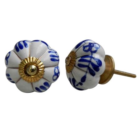 Silhouetted Blue Knob