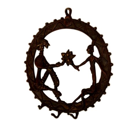 Bronze Tribal Couple Hooks