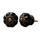 Black White Medium Knob