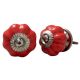 Solid Red Medium Knob