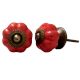 Solid Red Medium Knob