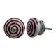 Cherry Pattern Flat Knob