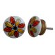 Life Floral Pattern Knob