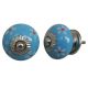 Turquoise Flower Knob