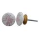 Pink Lily Flat Knob