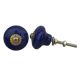 Navy Blue Onion Knob