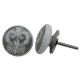 Grey Floral Flat Knob (1)