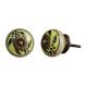 Black Leaf Ceramic Cabinet Knob Online