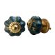 Dark Green Knob Small