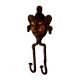 Bronze Tribal Face Hooks