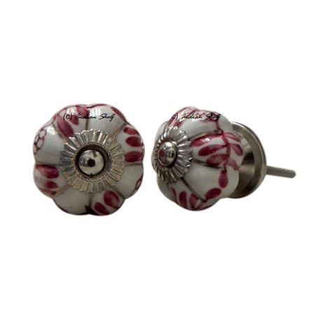 Brown Leaf Medium Knob