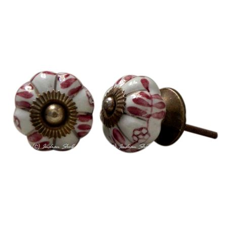 Brown Leaf Medium Knob