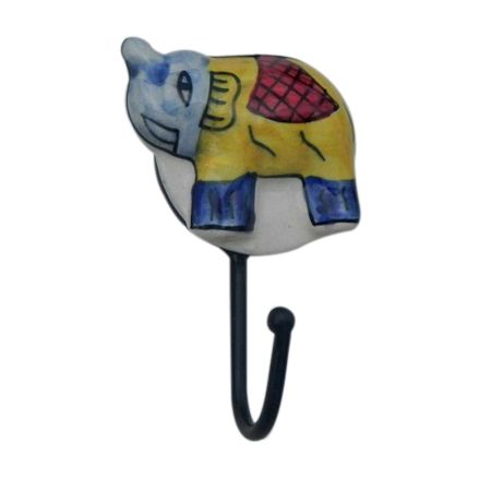 Elephant Ceramic Hooks