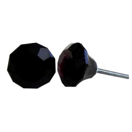 Dark Purple Drawer Knobs Small
