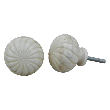 Marigold Bone Dresser Knobs