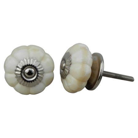 Floral Bone Drawer Knobs
