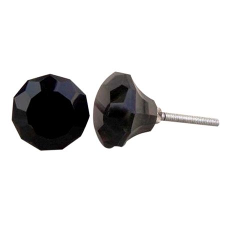 Dark Navy Blue Diamond  Drawer Knobs Online