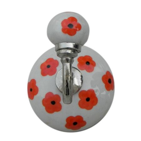 Orange Tiny Flower Hooks