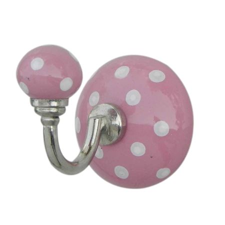 Pink Dotted Hooks