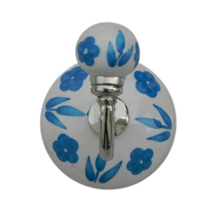 Turquoise Floral Hooks