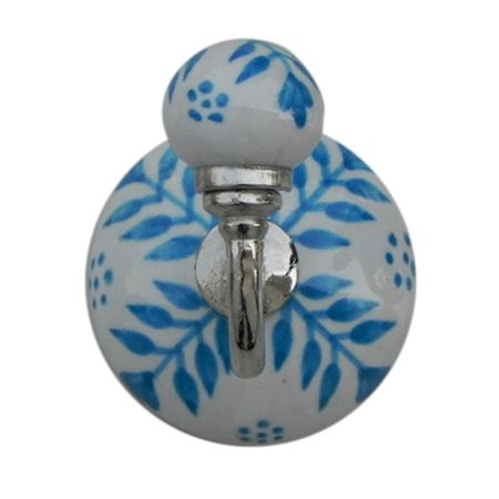 Turquoise Leaf Hooks