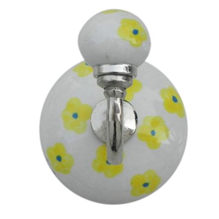 Yellow Tiny Flower Hooks