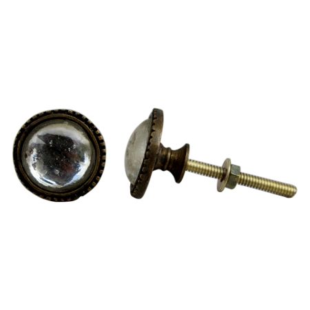 Antique Venetian Metal Dresser Knobs