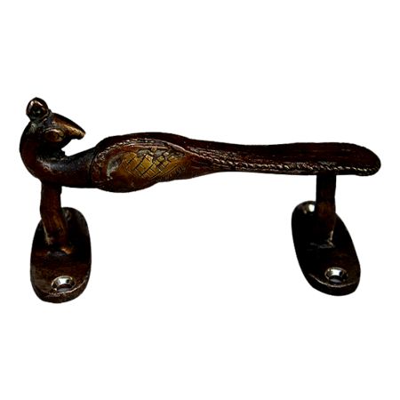 Brass Peacock Handle 4.75