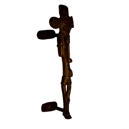 Ganesha Brass Handle 7.75