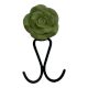 Green Rose Hooks