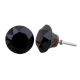 Dark Red Diamond Glass Knob