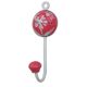 Red Flower Decorative Wall Hooks