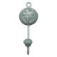 Sage Green Flower Decorative Wall Hooks