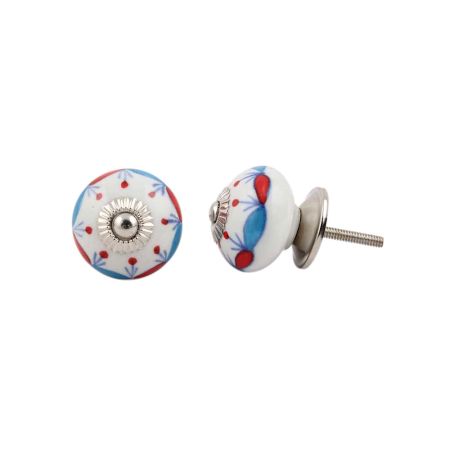 Blue Red Design Knob