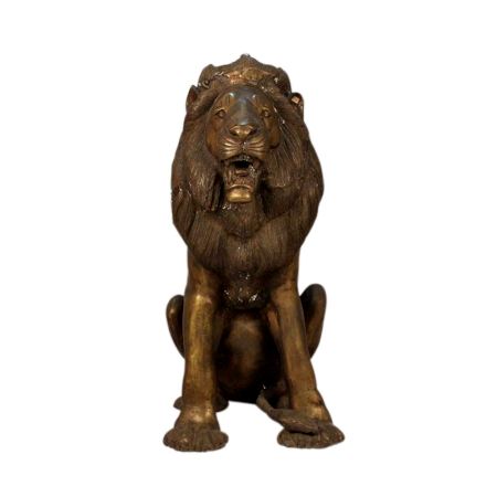 Bronze Lion (Ht-34 Inches)