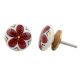 Wheel Floral Knob
