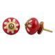 Red Etched Ceramic Knob-20