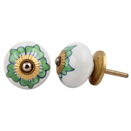 Green Lisianthus Knob