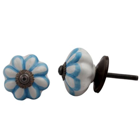 Sky Blue Medium Knob