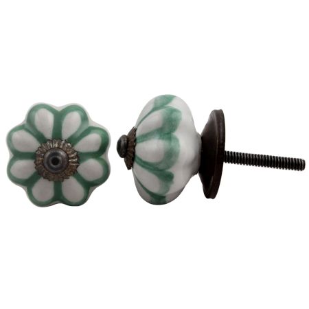 Smoky Green Medium Knob