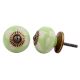 Light Green Etched Ceramic Knob-32