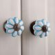 Sky Blue Medium Knob