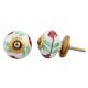 Cherry Lily Ceramic Knob