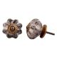 Marble Ceramic Melon Drawer Knob