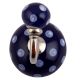 Navy Blue Dotted Hooks