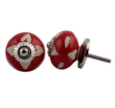 Red Etched Ceramic Knob-03
