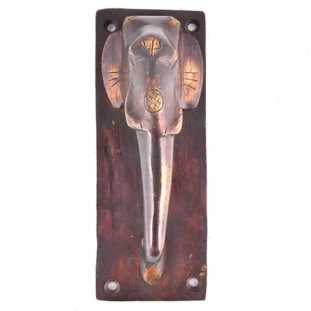Brass Elephant Trunk Door Handle