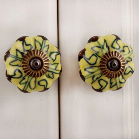 Yellow Green Melon Knob